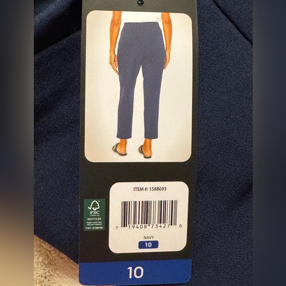 Banana Republic Tapered  Pull On Pants 10 - Picture 6 of 8